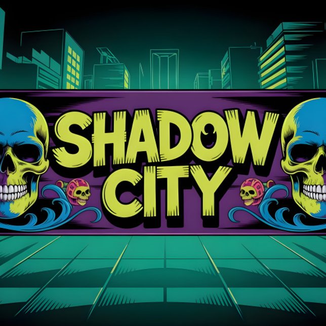 skull Psychedelic Ukiyo-E Graffiti Art | Dark Fant Skateboard (Creator Uploaded)