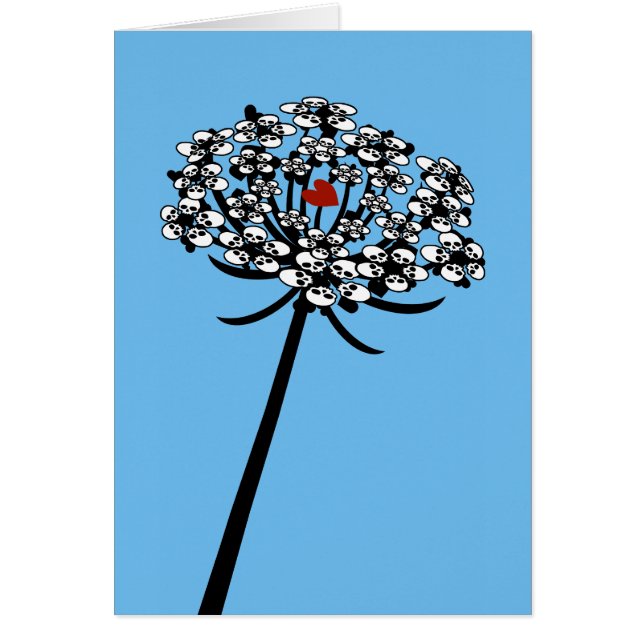 Skull Queen Anne's Lace (Front)