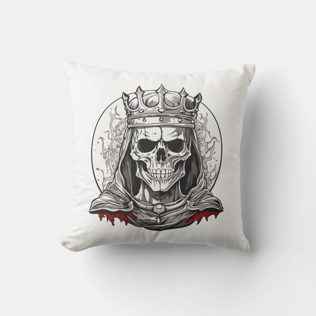 SKULL QUEEN CUSHION (Front)