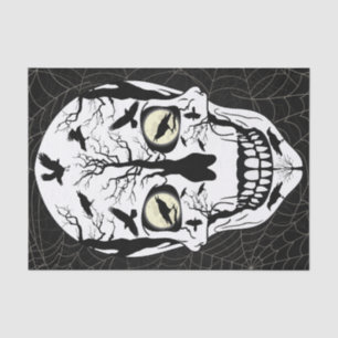 Skull & Ravens Wrapping Paper Tissue