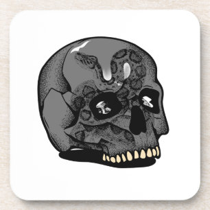 Skull Rebel Street Culture Coaster