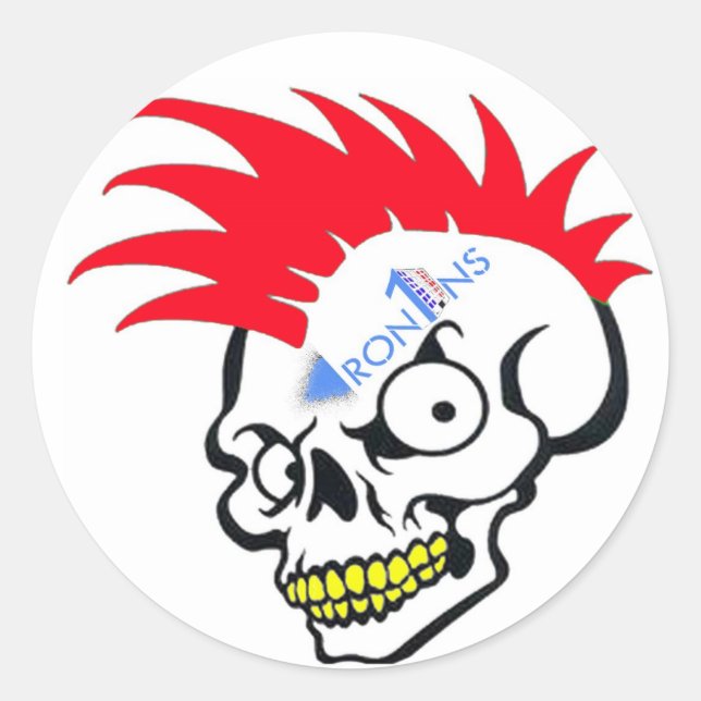 Skull red sticker (Front)
