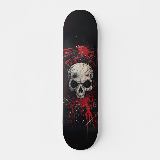Skull Rider Skateboard (Front)