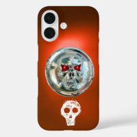 SKULL RIDERS METAL MONOGRAM Orange