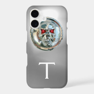 SKULL RIDERS MONOGRAM white
