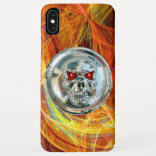 SKULL RIDERS yellow orange iPhone XS Max Case