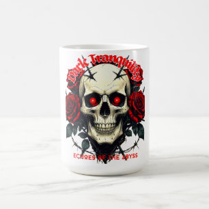 Skull & Roses – Dark Tranquility Coffee Mug