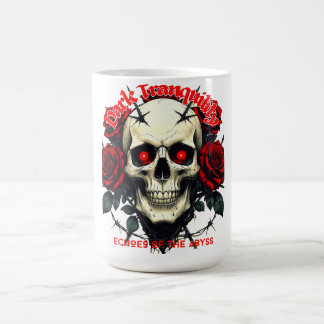 Skull & Roses – Dark Tranquility Coffee Mug