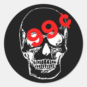 Skull Sale stickers