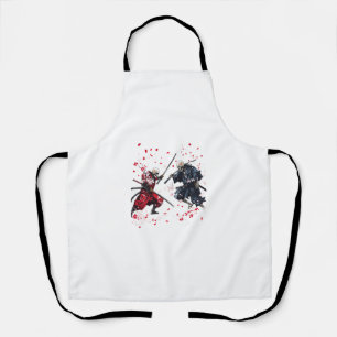 Skull Samurai Duel Apron
