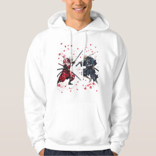 Skull Samurai Duel Hoodie