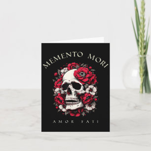Skull Shirt For Men And Women, Memento Mori Stoici Card