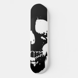 skull skate deck