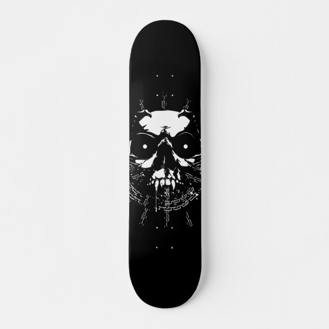Skull Skateboard (Front)