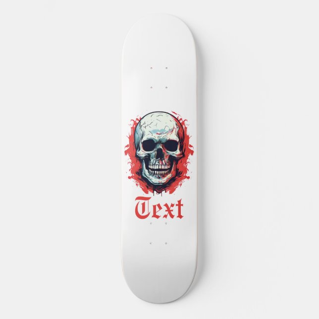 Skull Skateboard (Front)