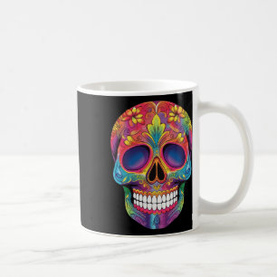 Skull Skeleton Dia De Los Muertos Day Of The Dead Coffee Mug