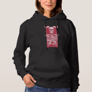 Skull Skeleton Gothic Goth Art Hoodie
