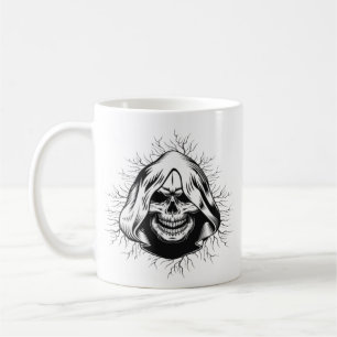 Skull Skeleton Halloween Coffee Mug