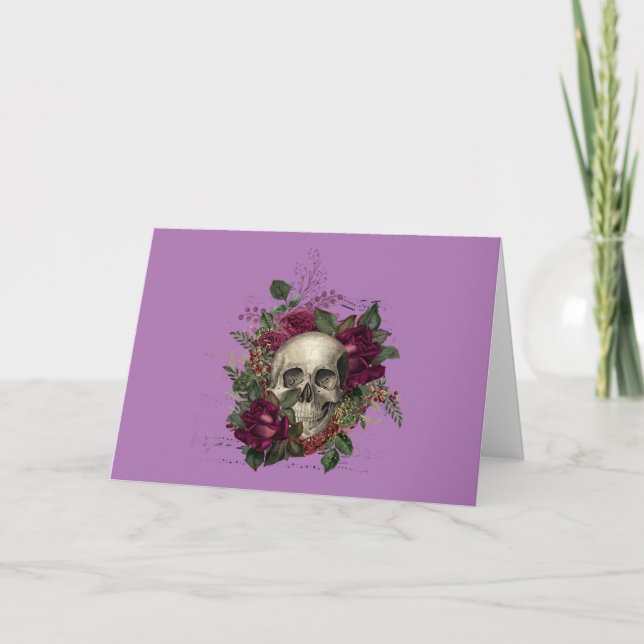 skull skull card (Front)