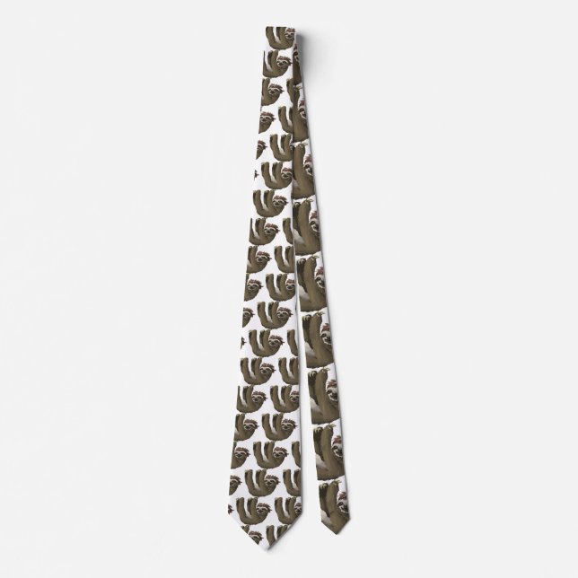 skull sloth tie (Front)
