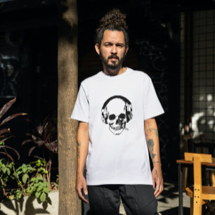 Skull Smoking Tri-Blend Shirt