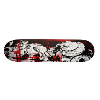 skull snake skateboard