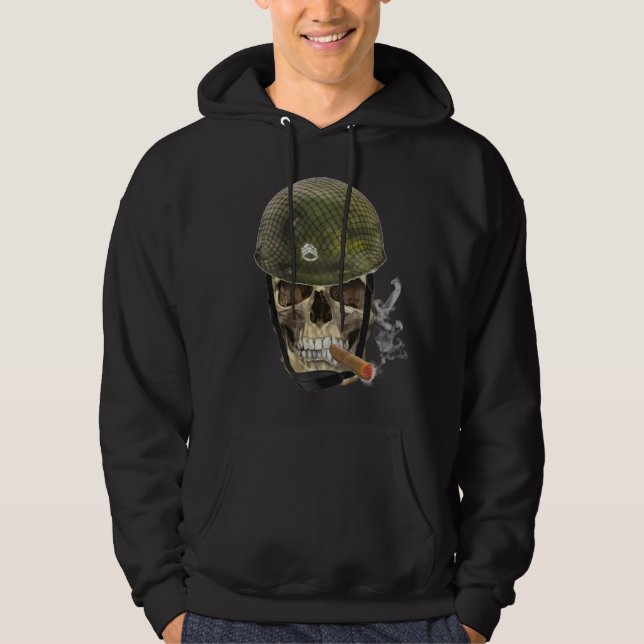 Skull soldier hoodie (Front)