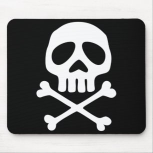 Skull Space Pirate Caparent Teacher Groupin Mouse Mat