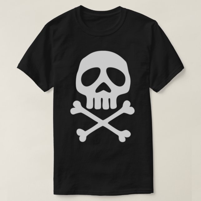 Skull, Space Pirate, Captain Party Halloween Day o T-Shirt (Design Front)