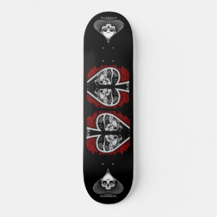 Skull Spades Skateboard