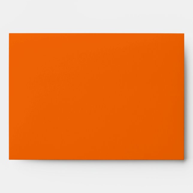 Skull Spectres Orange plain envelope (Front)