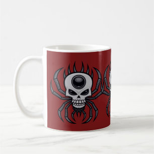 Skull Spider Coffee Mug