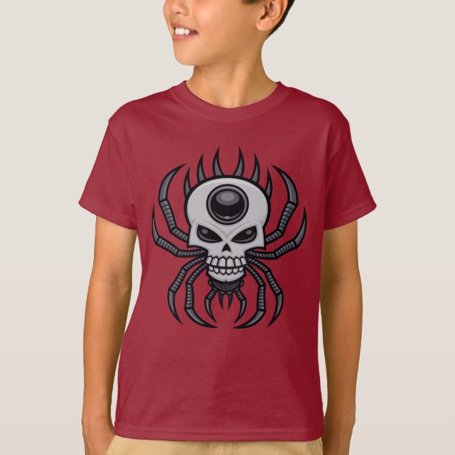 Skull Spider T-Shirt (Front)