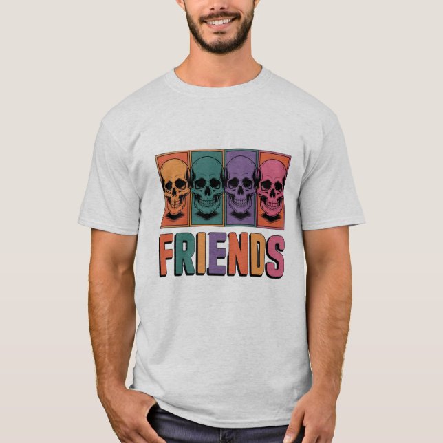 Skull Squad: Forever Friends T-Shirt (Front)