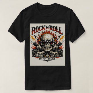 Skull Star: The Ultimate Rock & Roll Graphic T-Shirt