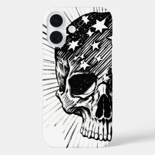 Skull & Stars II iPhone 16 Case