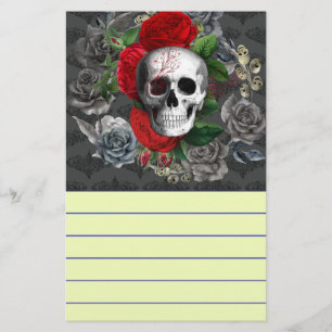 Skull Stationery