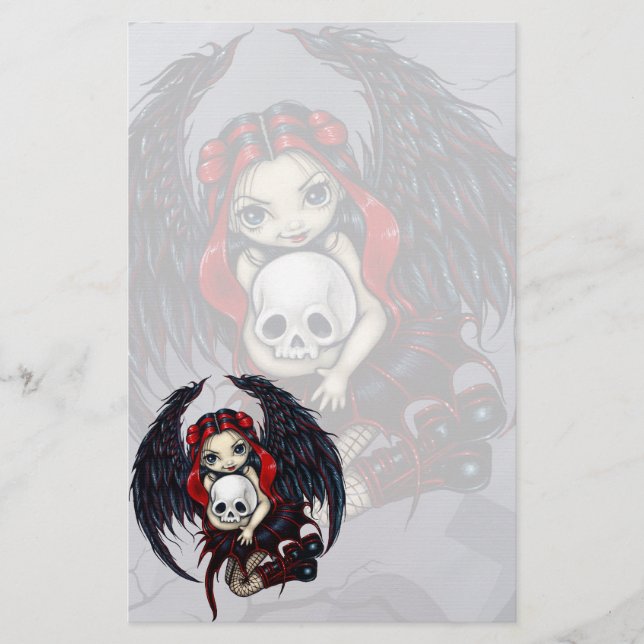 "Skull Stealer" Stationery (Front)