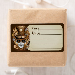 Skull Steampunk Voodoo Retro Machine