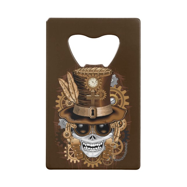Skull Steampunk Voodoo Retro Machine (Front)