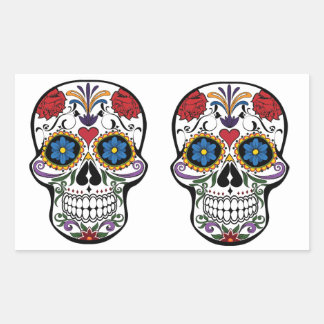 Skull sticker