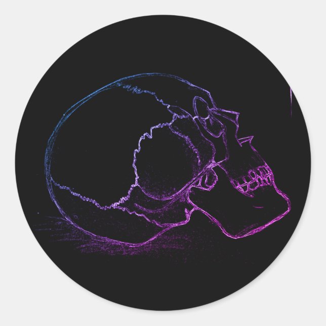 Skull Sticker (Front)