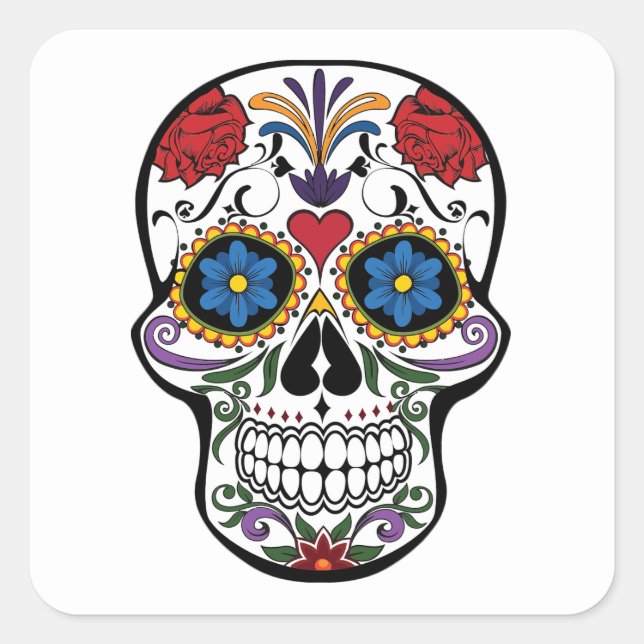 Skull sticker (Front)