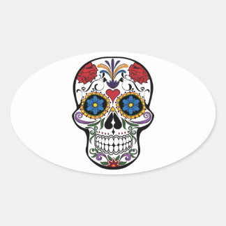 Skull sticker