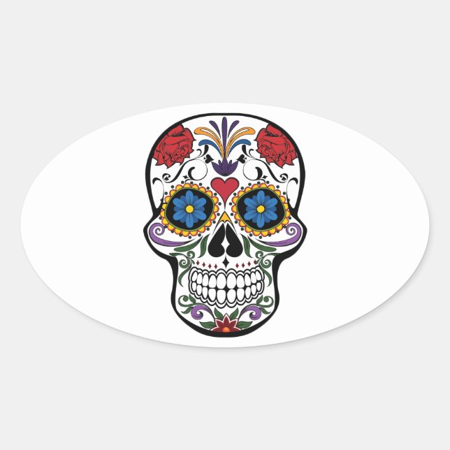 Skull sticker (Front)