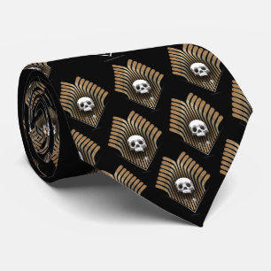 Skull & Sticks (Hockey) Tie