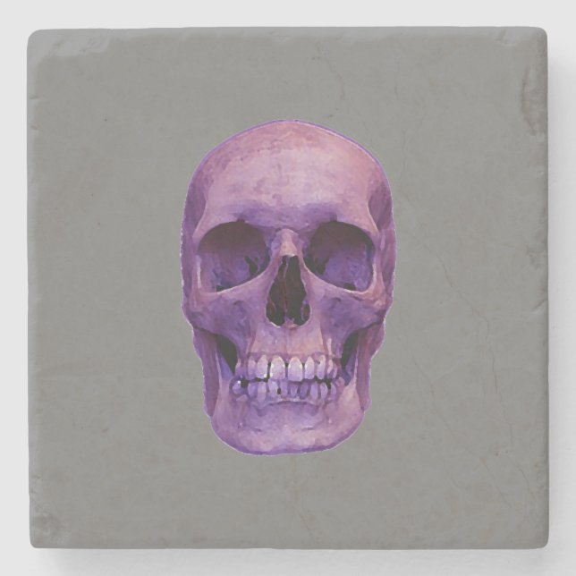 Skull Stone Coaster (Front)