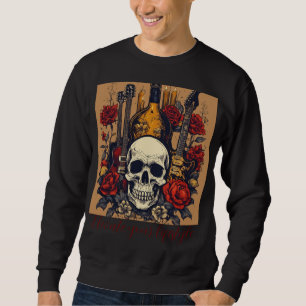 Skull & Strings Rock Festival Shirt Guitar-Drive