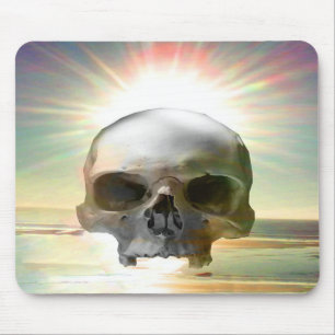 Skull Sunset Mouse Mat