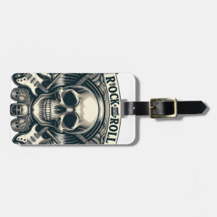 Skull & Symbols Luggage Tag